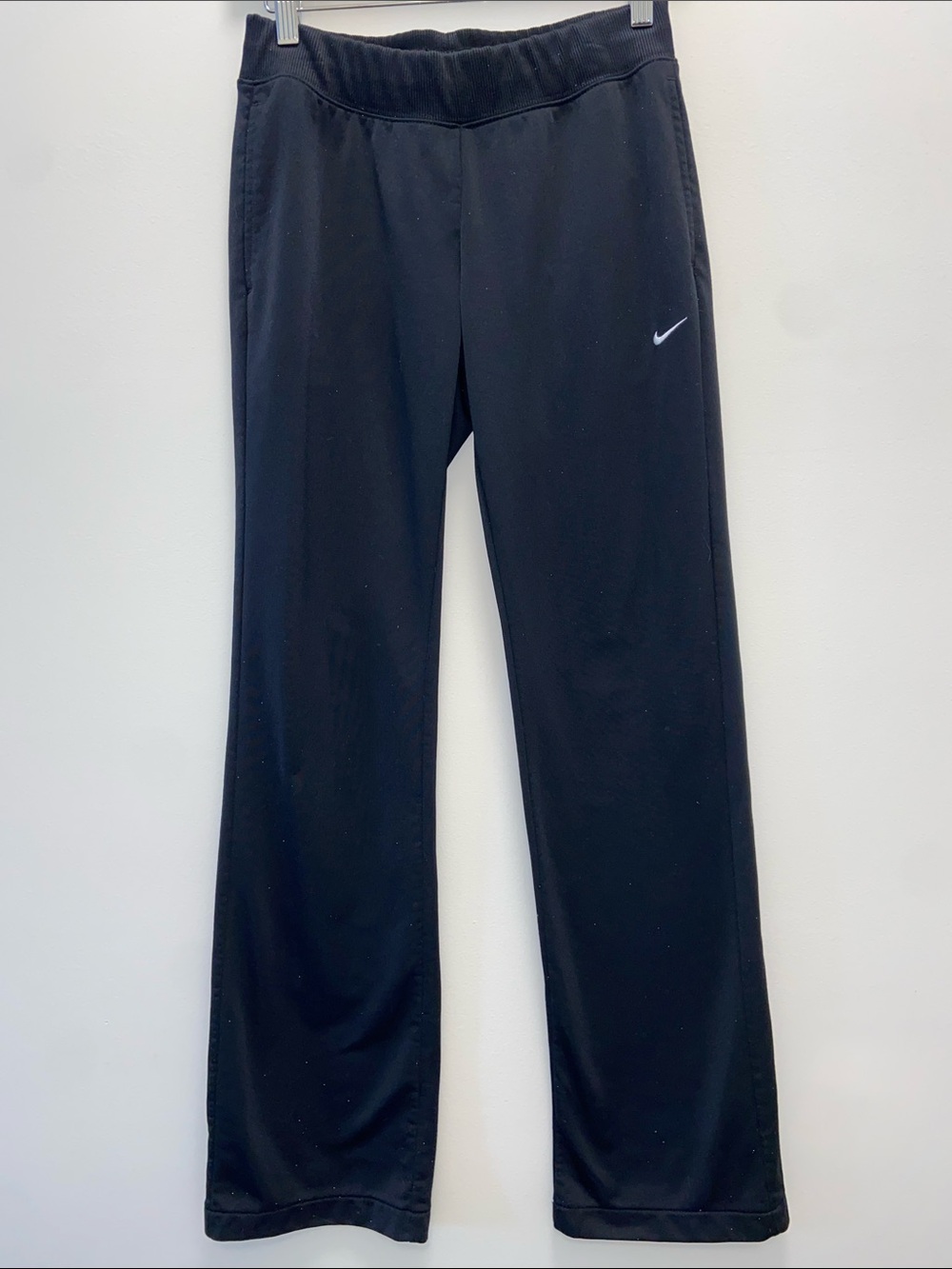 Nike Black Pants with White Swoosh
